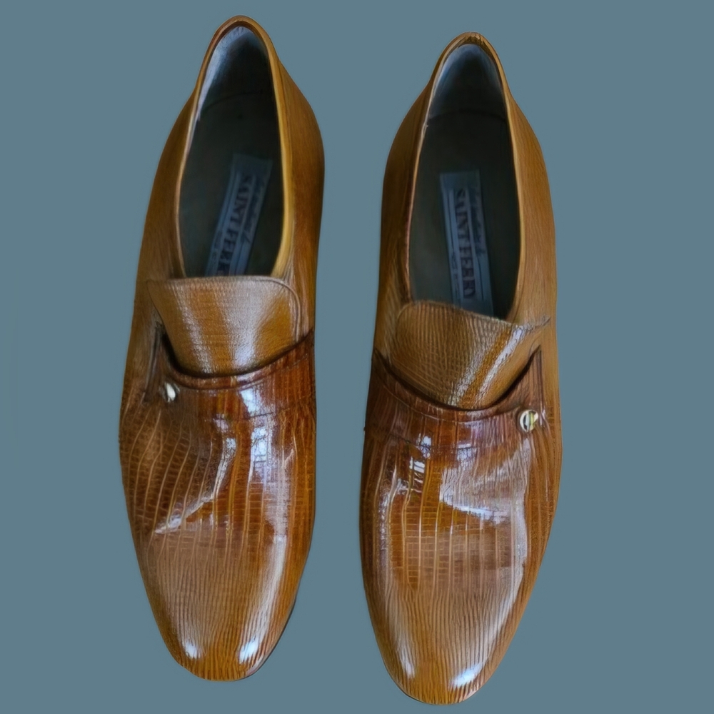 *Saint Ferry Italian Leather Loafers